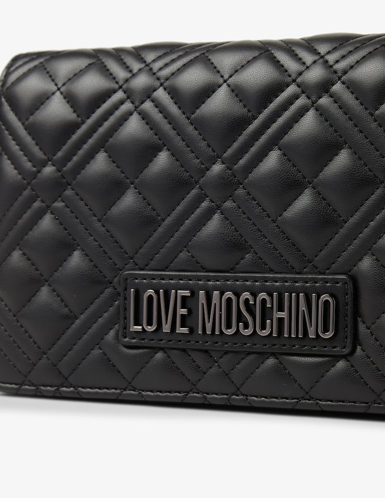 rinascente Love Moschino Borsa a tracolla trapuntata con patta