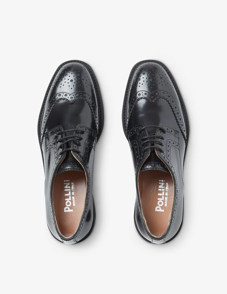 rinascente Pollini Derby in vitello liscio Mannish