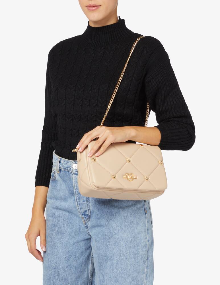 rinascente Love Moschino Jewel flap stud bag