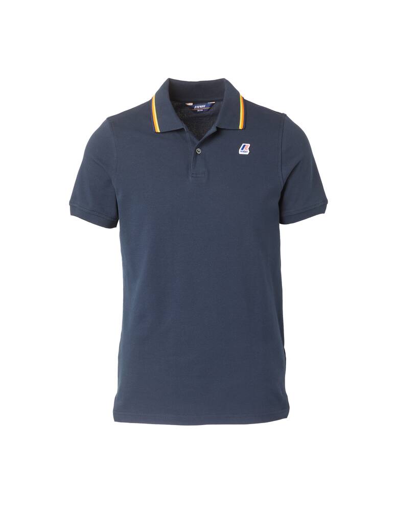 rinascente K-Way Jude striped polo - blue