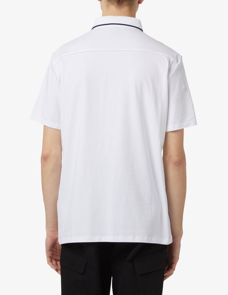 rinascente Armani Exchange Polo jersey stretch slim loghino