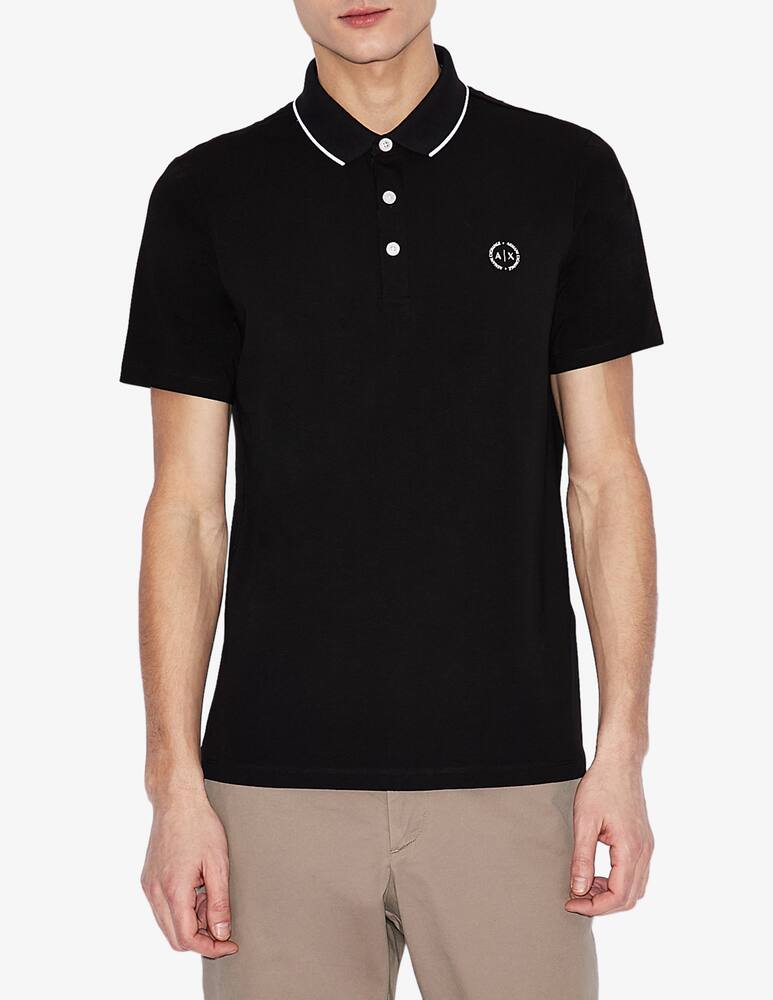 rinascente Armani Exchange Polo slim jersey stretch
