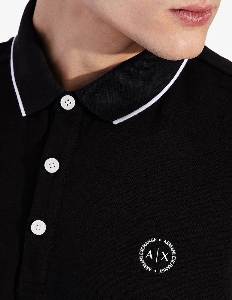 rinascente Armani Exchange Polo maniche corte in jersey 