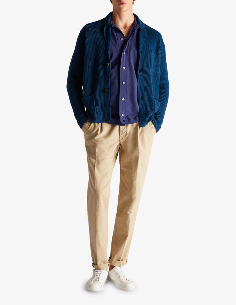 rinascente Slowear Zanone Regular fit long sleeved shirt in organic IceCotton