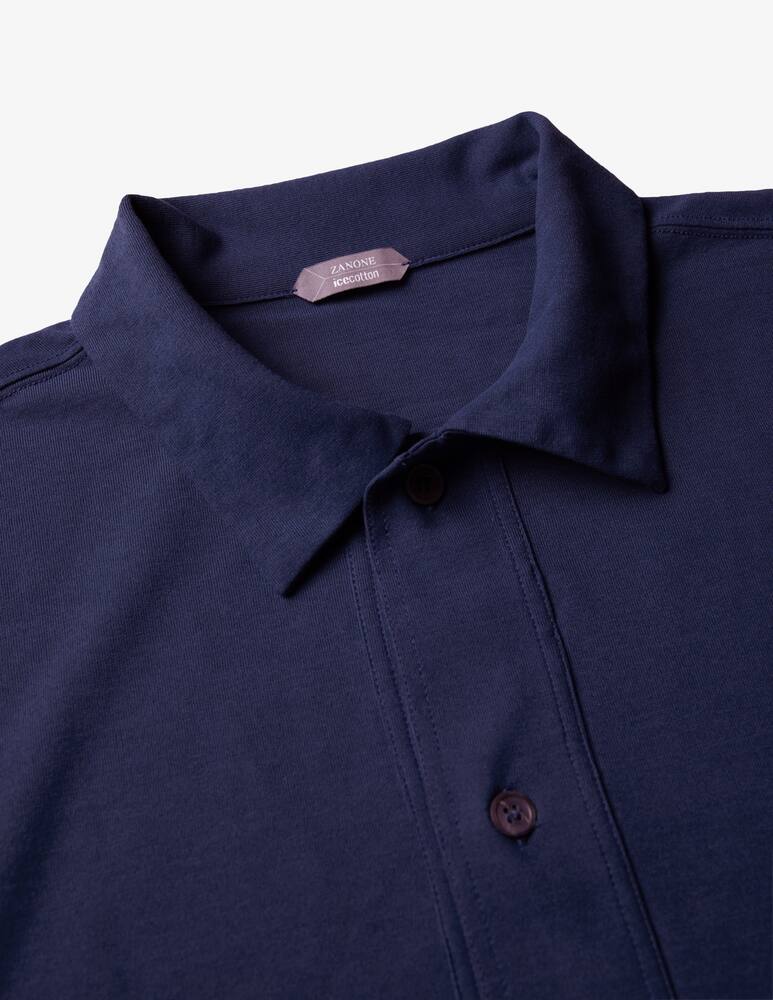 rinascente Slowear Zanone Regular fit long sleeved shirt in organic IceCotton