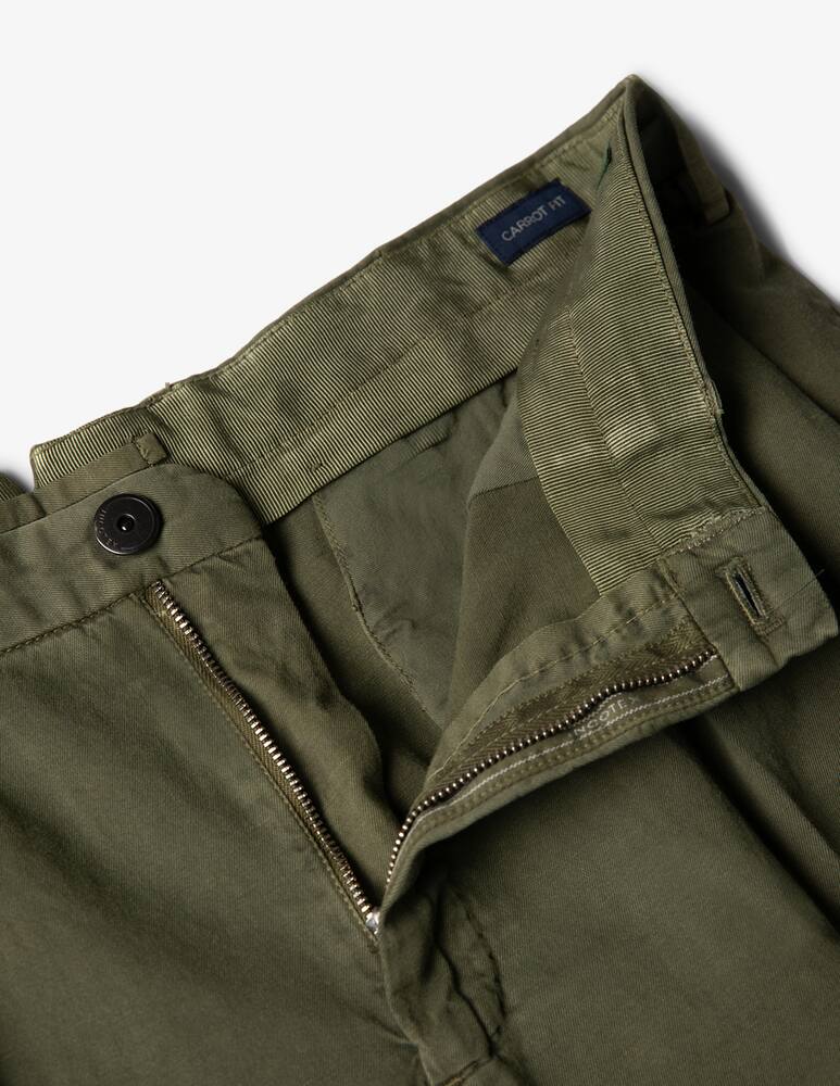 rinascente Slowear INCOTEX - Linen and cotton carrot fit trousers