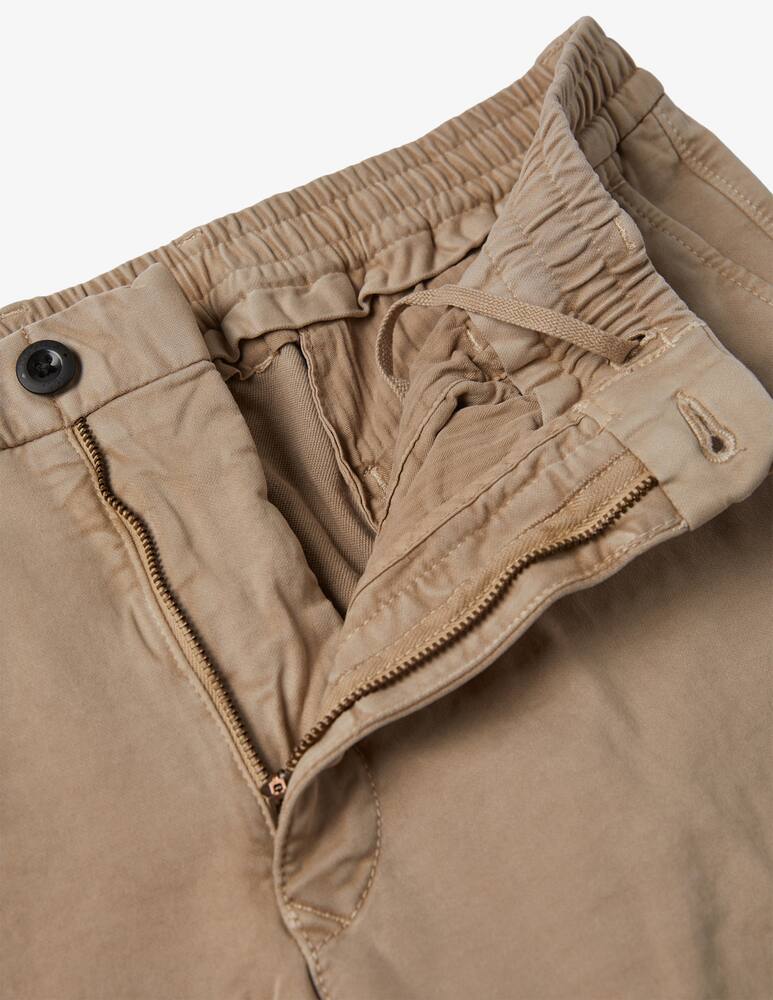 rinascente Slowear Incotex Certified cotton satin slim fit trousers