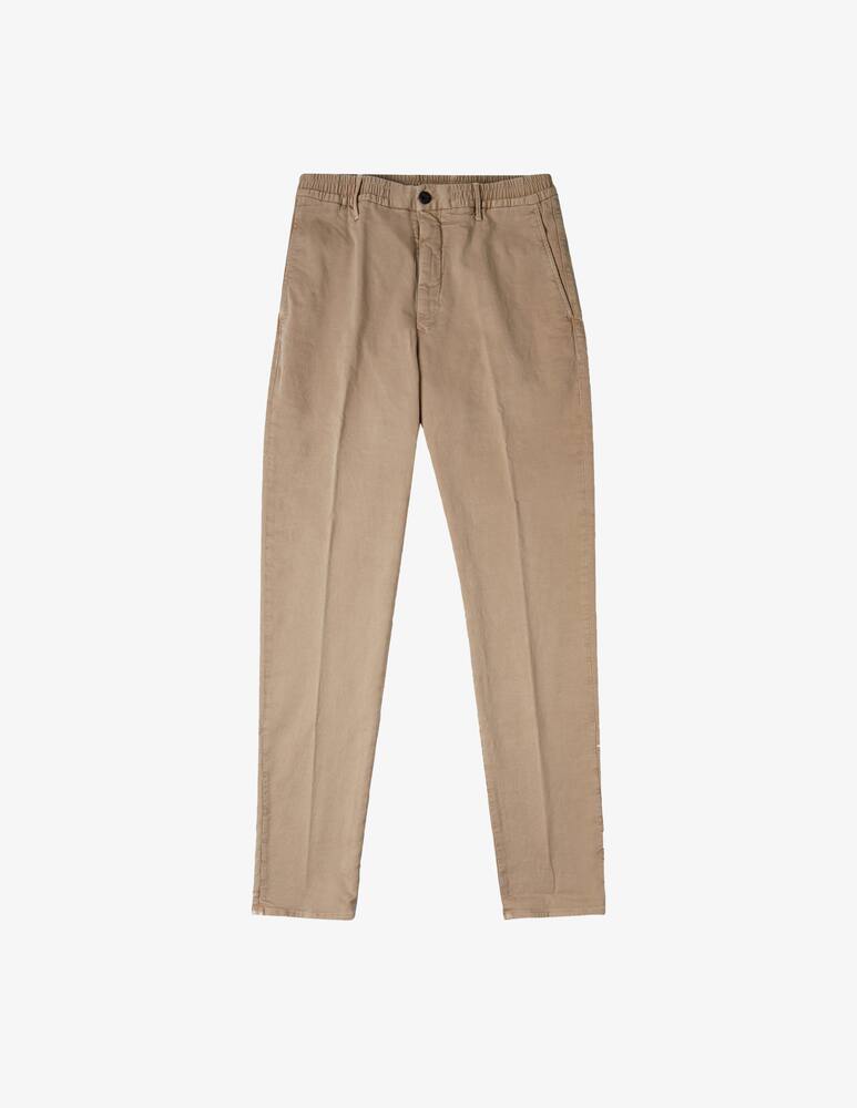 rinascente Slowear Incotex Certified cotton satin slim fit trousers