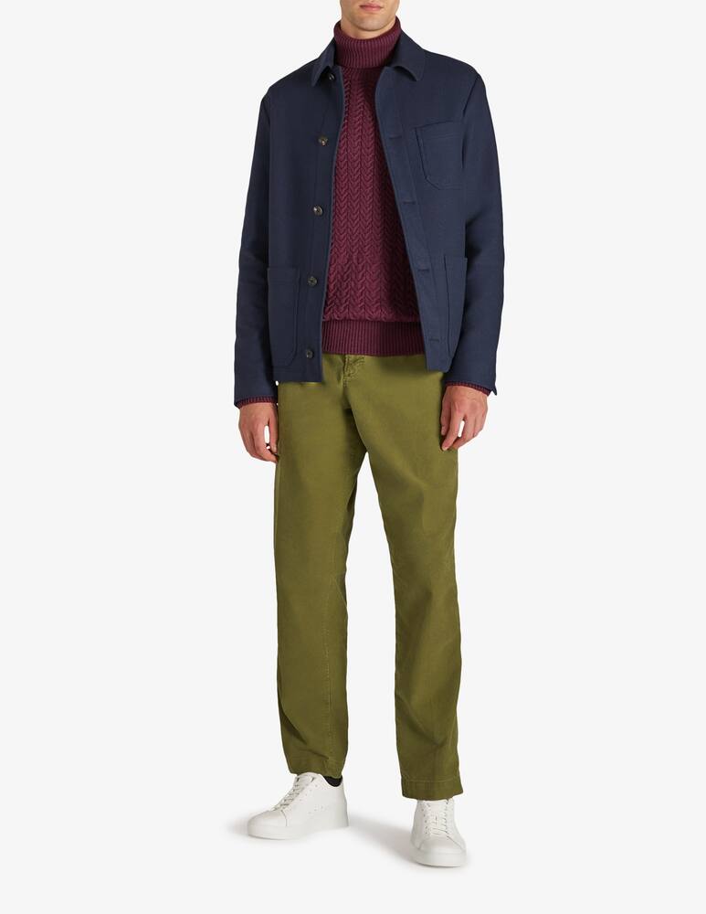 rinascente Slowear Incotex Certified tricochino loose fit trousers