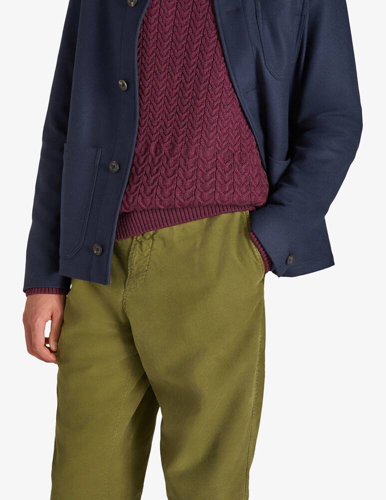 rinascente Slowear Incotex Certified tricochino loose fit trousers