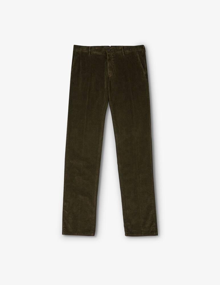 rinascente Slowear Incotex Pantalone slim fit in velluto a coste