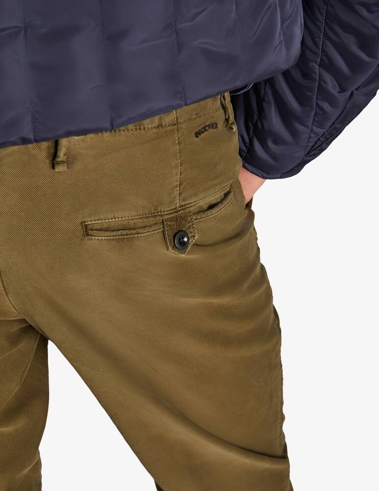 rinascente Slowear Incotex Pantalone slim fit in tricochino certificato