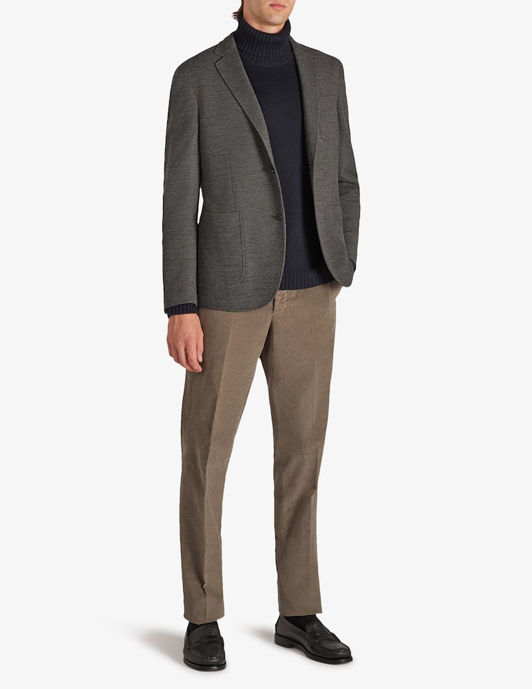 rinascente Slowear Incotex Pantalone regular fit in velluto a coste certificato