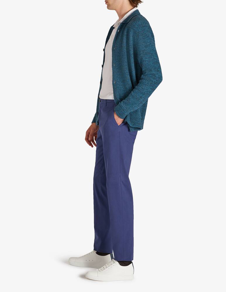 rinascente Slowear Incotex Pantalone tapered fit in tricocell certificato