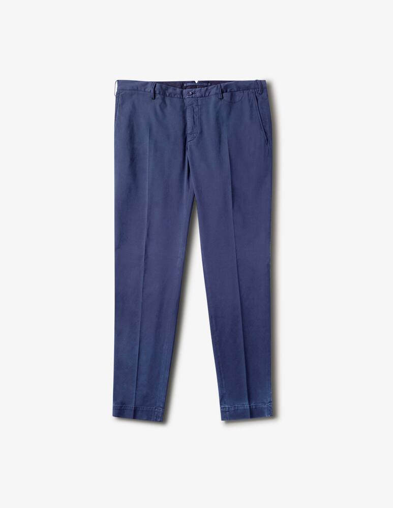 rinascente Slowear Incotex Pantalone tapered fit in tricocell certificato