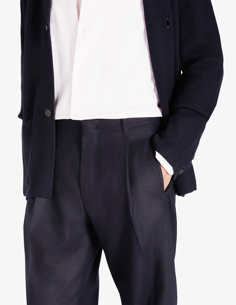 rinascente Slowear Incotex Seamless fit flannel trousers