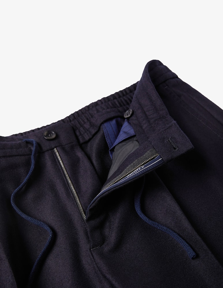 rinascente Slowear Incotex Slim fit flannel trousers