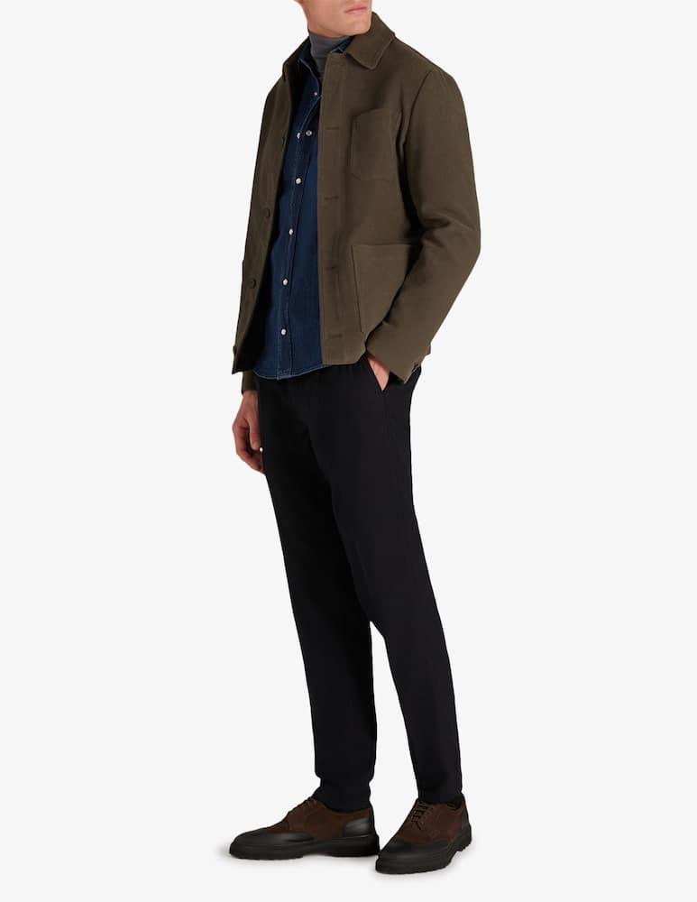 rinascente Slowear Glanshirt Certified denim regular fit shirt