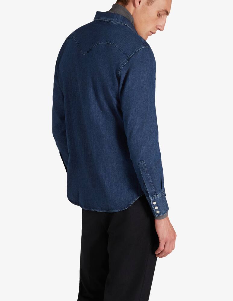 rinascente Slowear Glanshirt Certified denim regular fit shirt