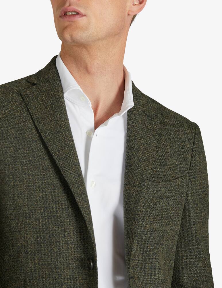 rinascente Slowear Glanshirt Camicia wash & wear slim fit in jersey tecnico