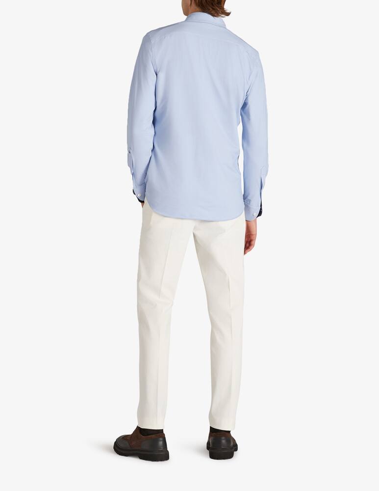 Slowear Glanshirt Camicia wash & wear slim fit in jersey tecnico - immagine 4 Slowear Glanshirt Camicia wash & wear slim fit in jersey tecnico - immagine 4