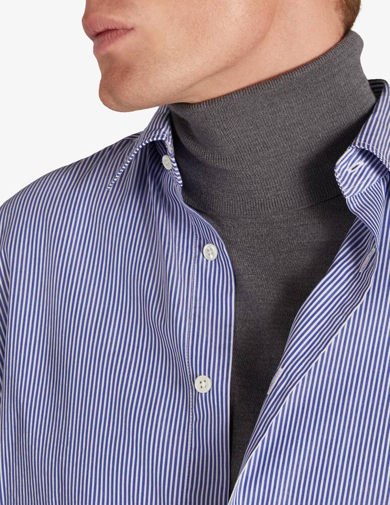 rinascente Slowear Glanshirt Cotton regular fit shirt with striped pattern