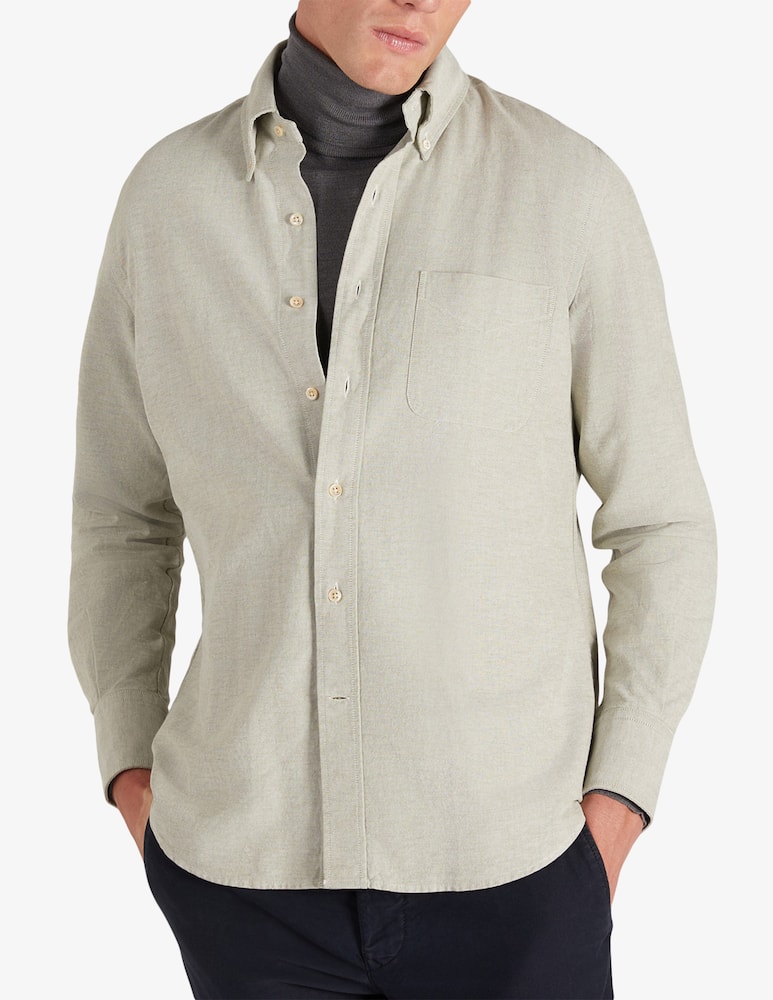 Slowear Glanshirt Certified cotton regular fit Oxford shirt - picture 1 Slowear Glanshirt Certified cotton regular fit Oxford shirt - picture 1
