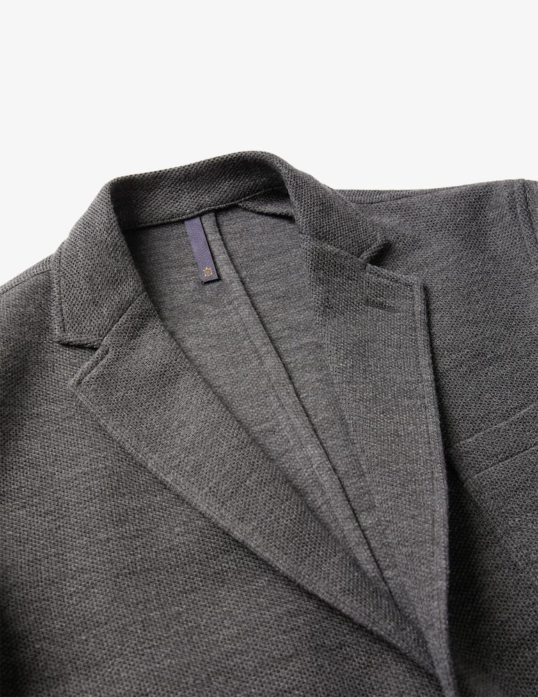 Slowear Montedoro Jersey hopsack slim fit jacket - picture 5