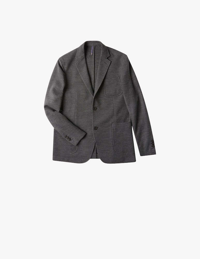 Slowear Montedoro Jersey hopsack slim fit jacket - picture 6