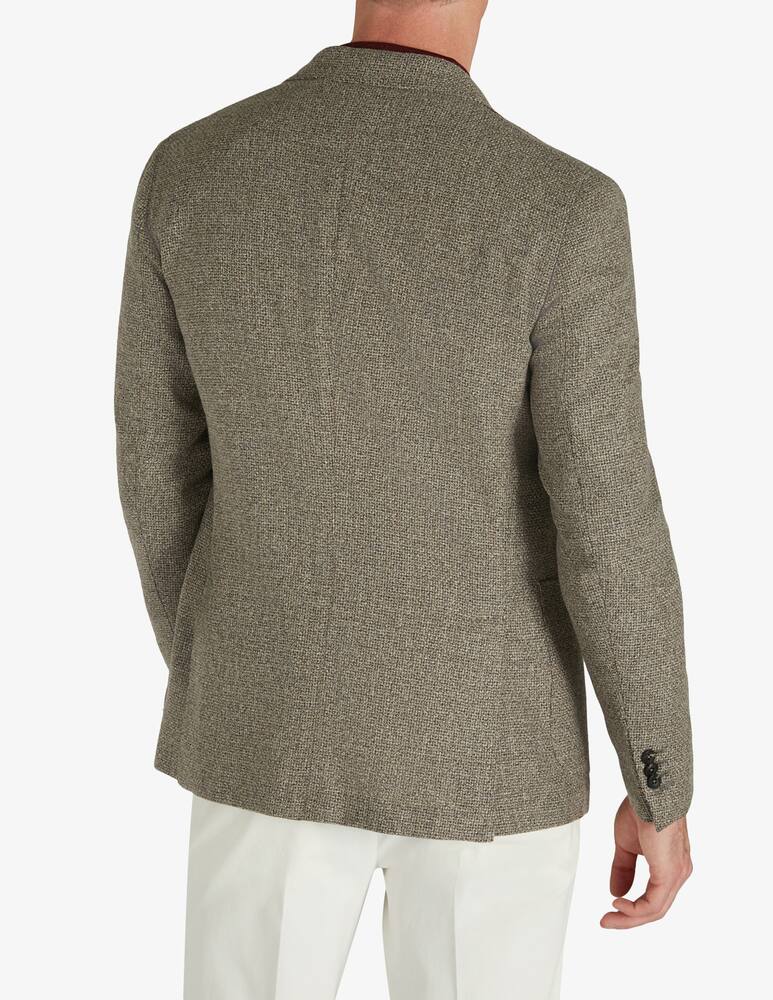Slowear Montedoro Giacca slim fit in lana, cotone e cashmere - immagine 4 Slowear Montedoro Giacca slim fit in lana, cotone e cashmere - immagine 4