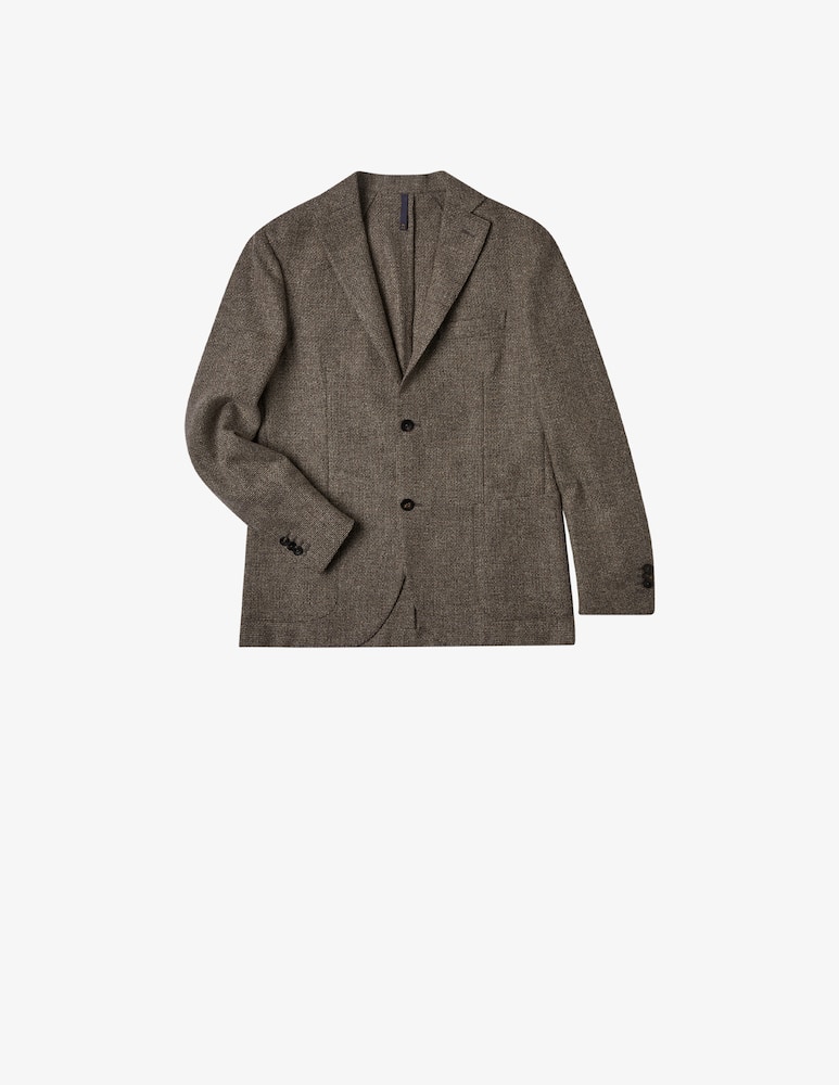 Slowear Montedoro Giacca slim fit in lana, cotone e cashmere - immagine 6 Slowear Montedoro Giacca slim fit in lana, cotone e cashmere - immagine 6