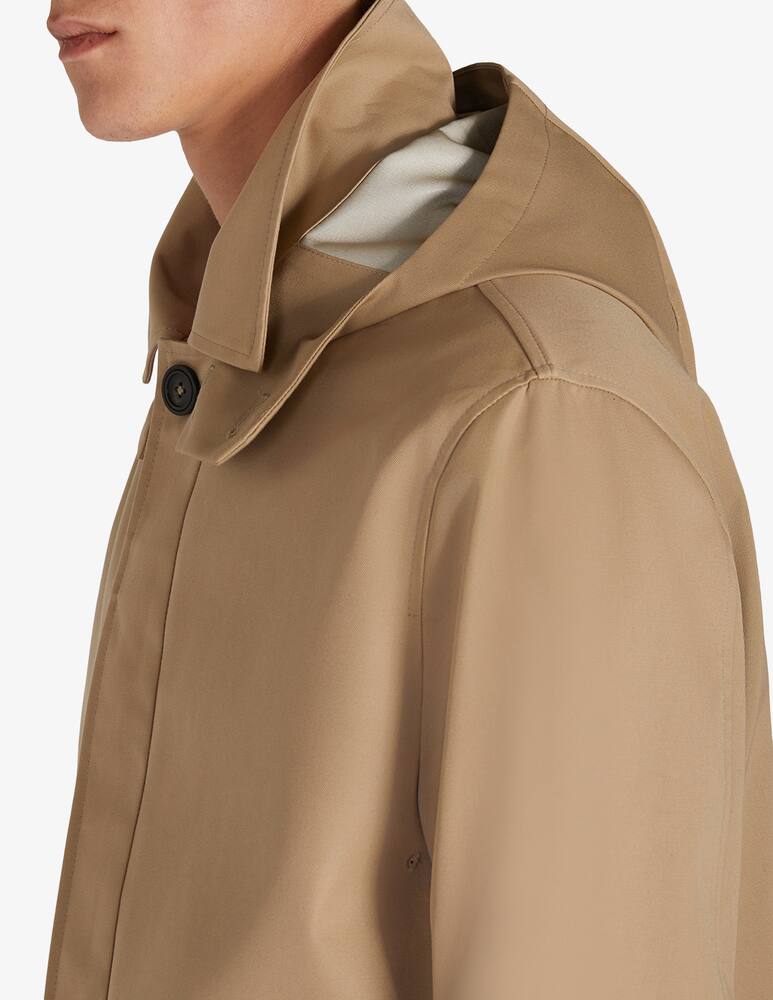 rinascente Slowear Montedoro Carcoat regular fit in cotone tecnico certificato