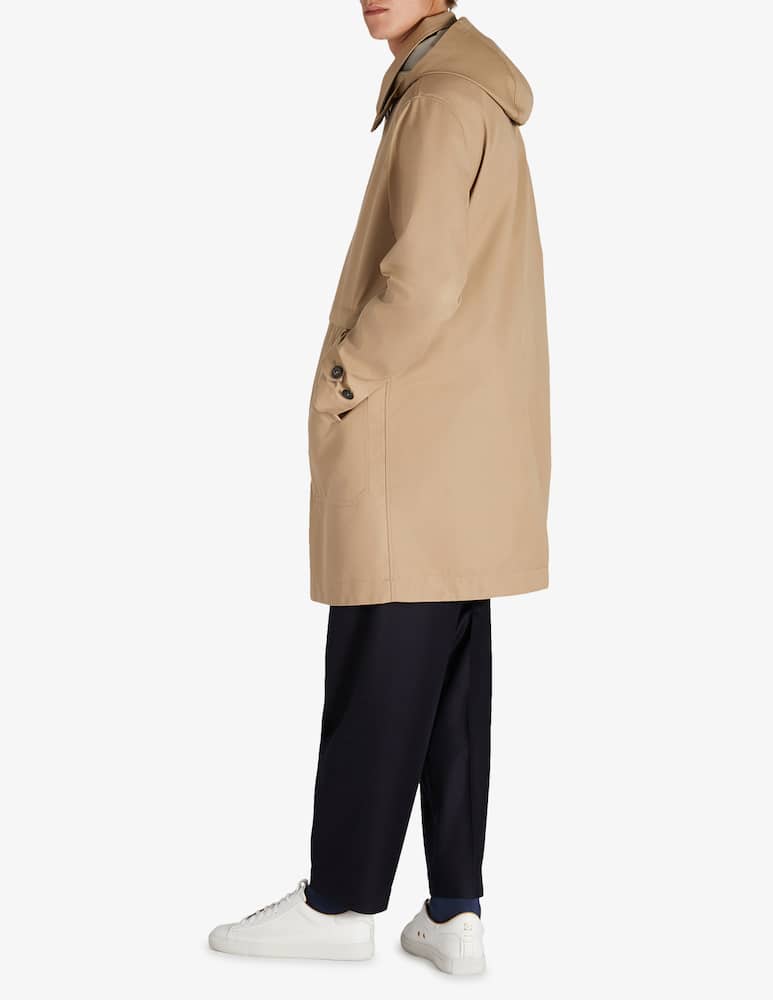 Slowear Montedoro Carcoat regular fit in cotone tecnico certificato - immagine 4 Slowear Montedoro Carcoat regular fit in cotone tecnico certificato - immagine 4