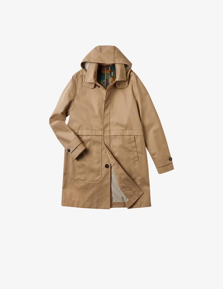 rinascente Slowear Montedoro Carcoat regular fit in cotone tecnico certificato