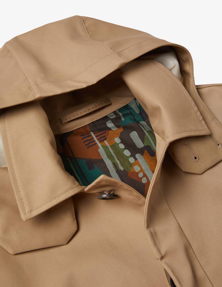 rinascente Slowear Montedoro Carcoat regular fit in cotone tecnico certificato