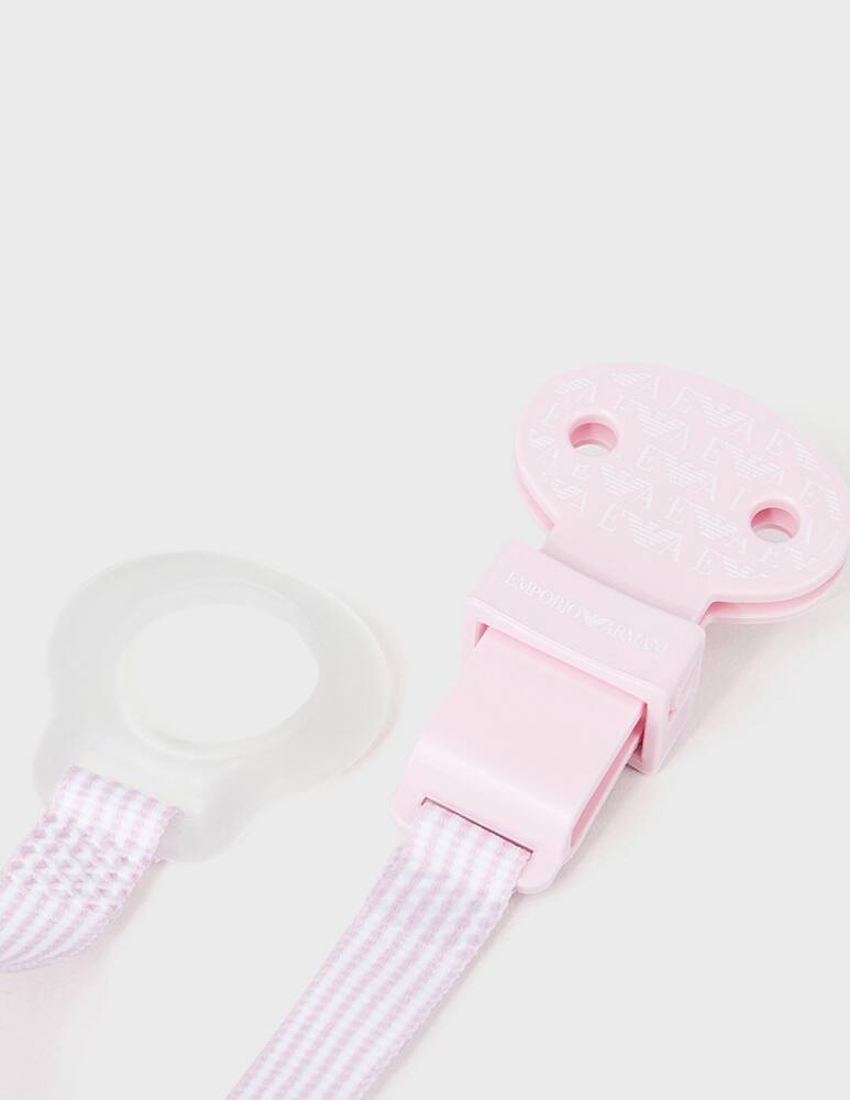 rinascente Emporio Armani Set baby care con ciuccio e cordino - multicolor