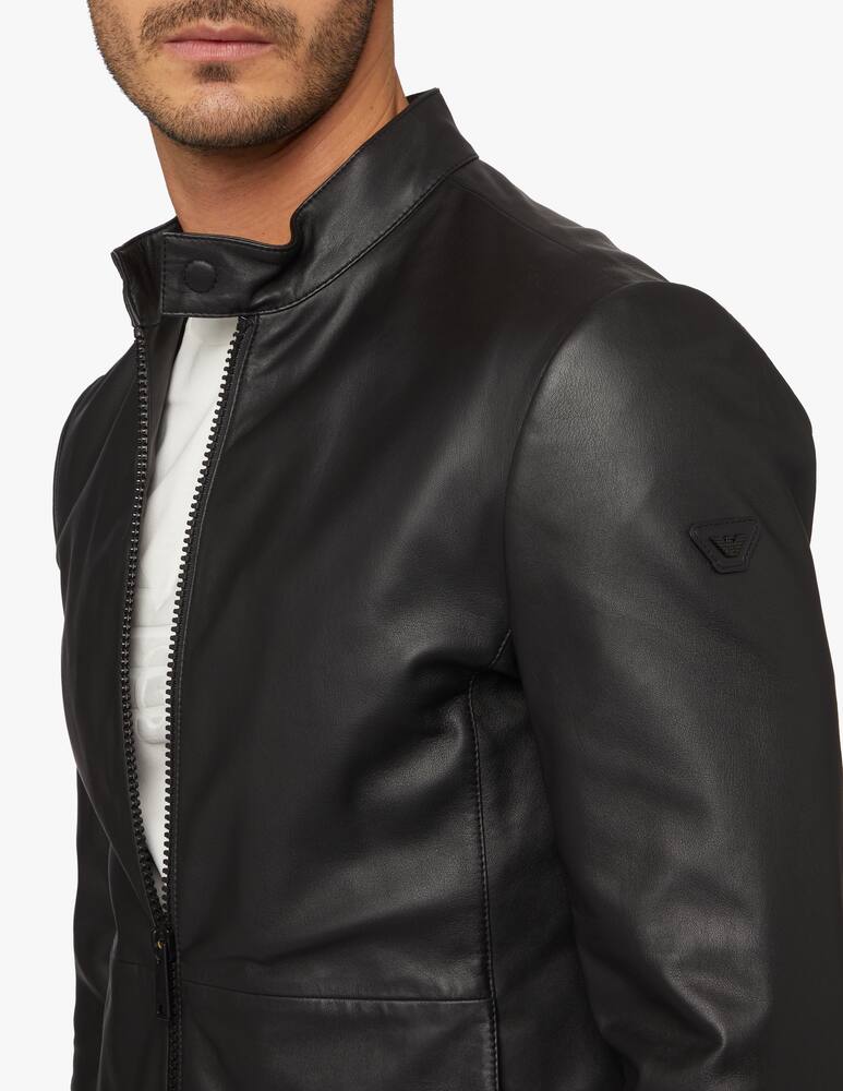 rinascente Emporio Armani Giubbotto in pelle