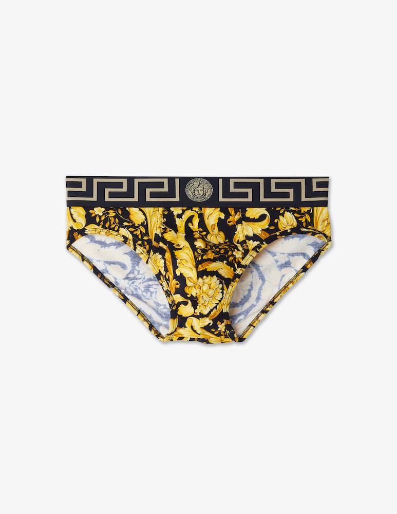 Versace Slip stretch organico barocco - immagine 1 Versace Slip stretch organico barocco - immagine 1
