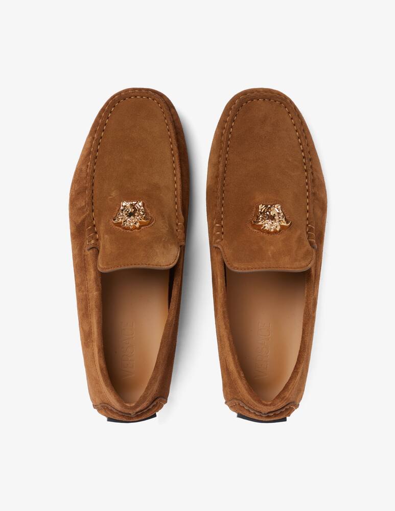 rinascente Versace Scarpe suede driver 