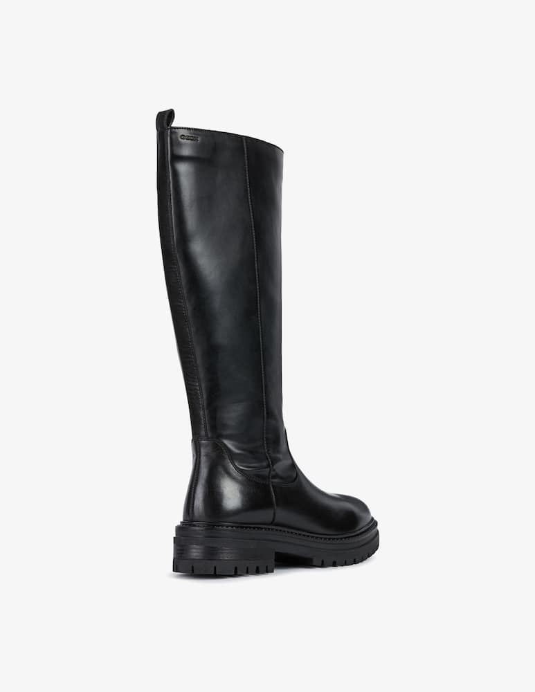 Geox Stivale alto in pelle Iridea - immagine 4 Geox Stivale alto in pelle Iridea - immagine 4