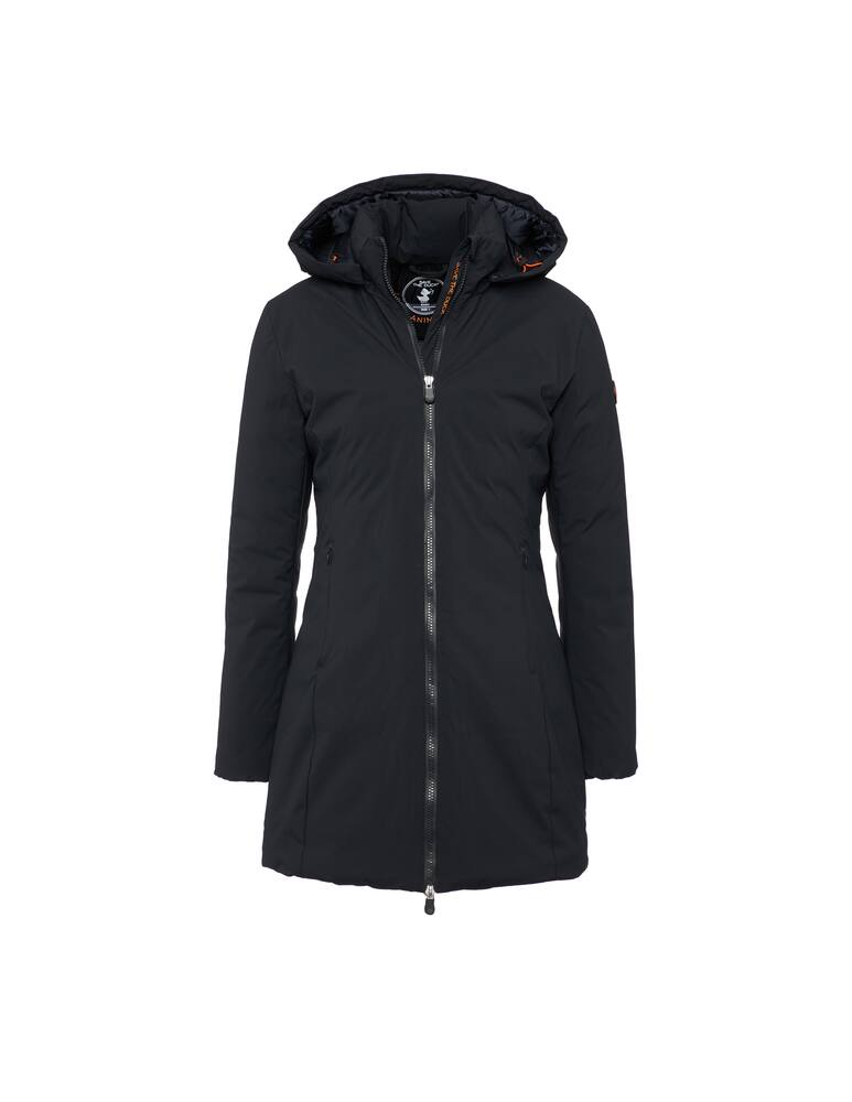 rinascente Save The Duck Hooded long padded coat Matty