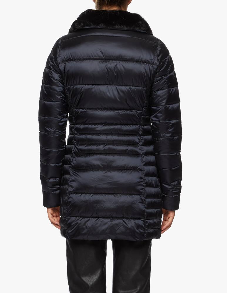 rinascente Save The Duck Piumino lungo collo pelliccia sintetica Irisy