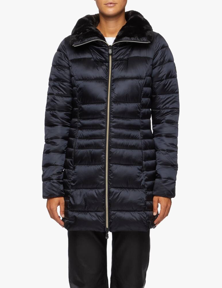 rinascente Save The Duck Piumino lungo collo pelliccia sintetica Irisy