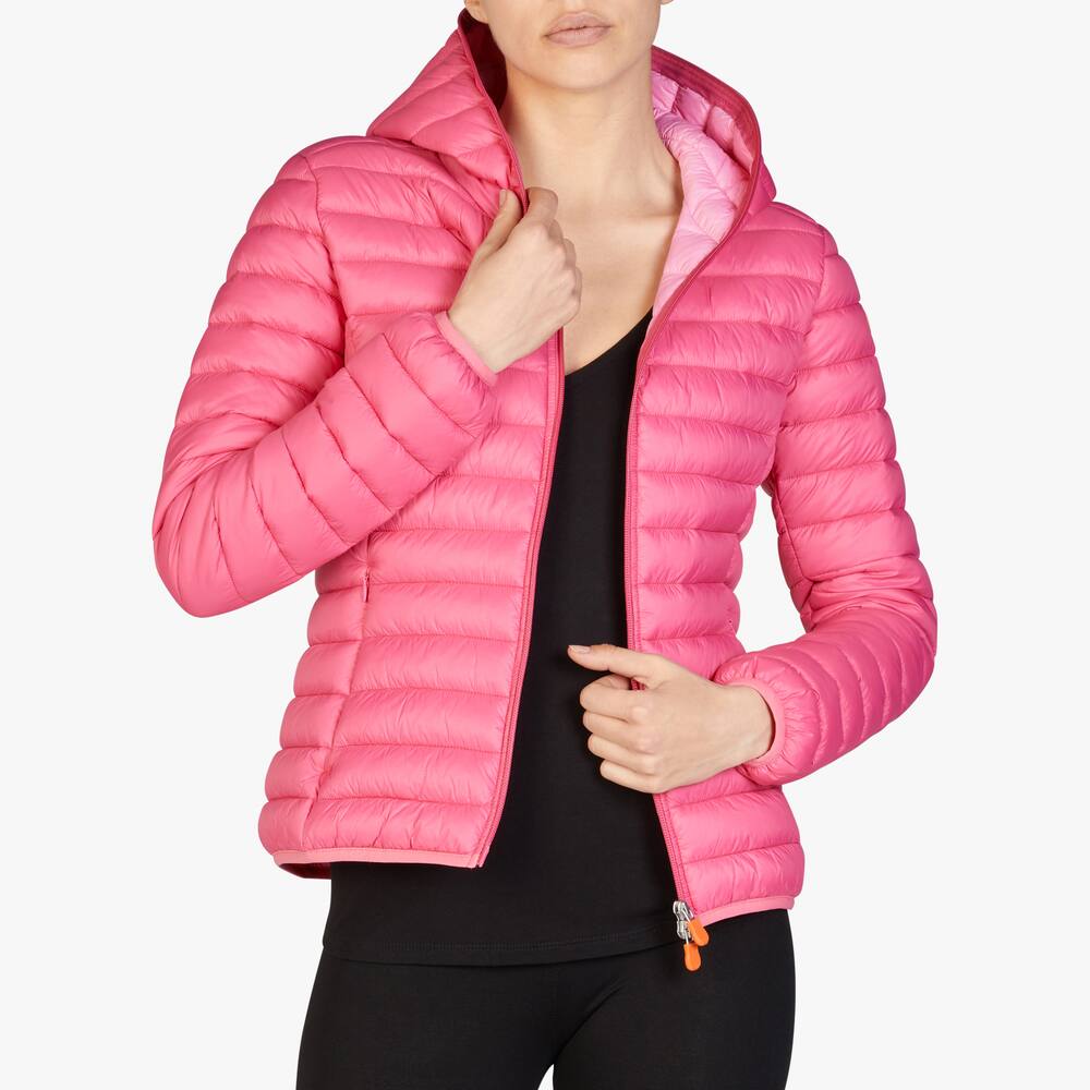 Save The Duck Daisy down jacket - pink - picture 6 Save The Duck Daisy down jacket - pink - picture 6