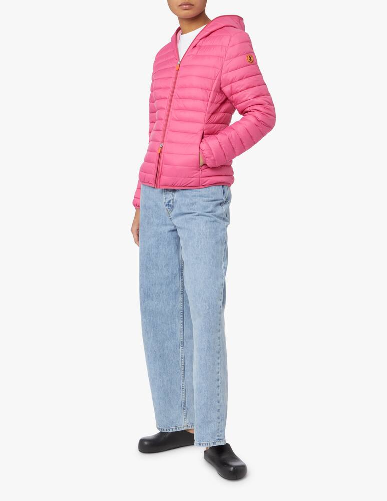 Save The Duck Daisy down jacket - pink - picture 2 Save The Duck Daisy down jacket - pink - picture 2