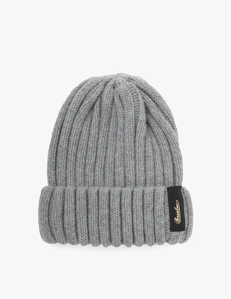 rinascente Borsalino Beanie in eco cashmere a coste