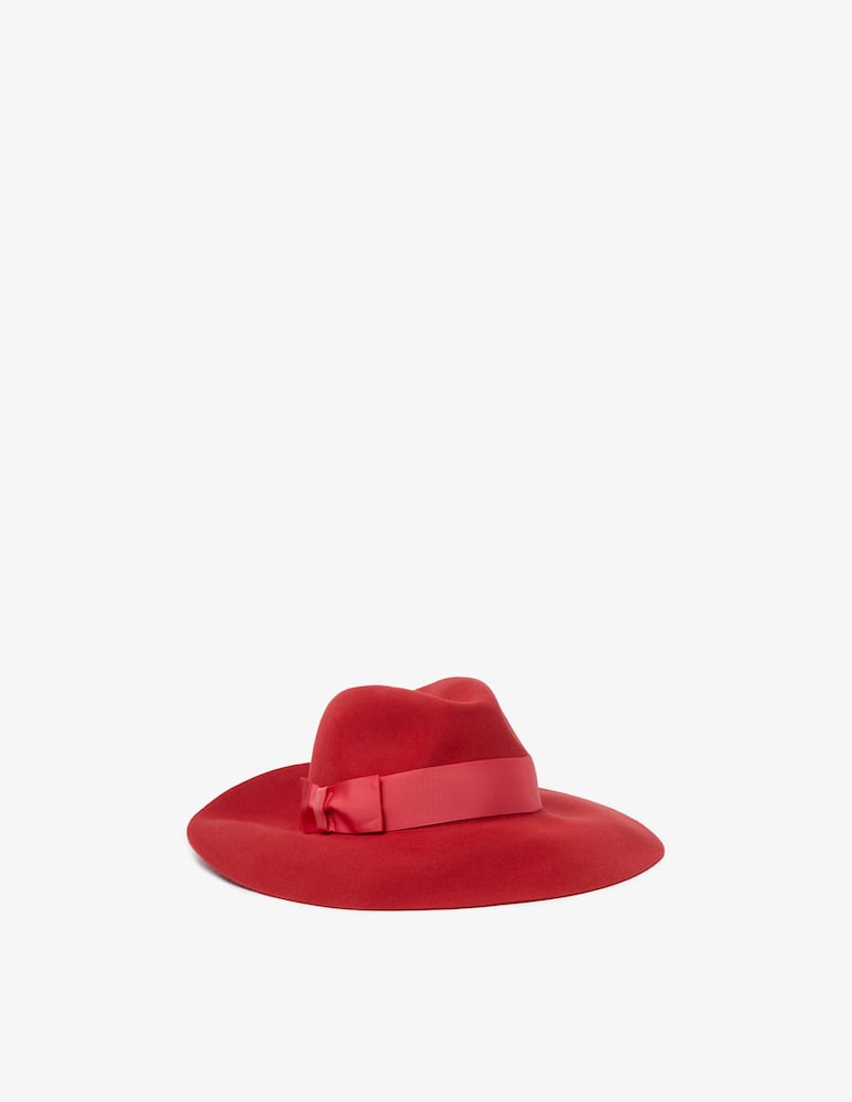 Borsalino Feltro rasato sfoderato cinta cannete 4 cm - immagine 2