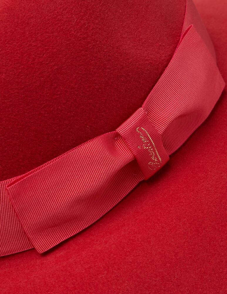 Borsalino Feltro rasato sfoderato cinta cannete 4 cm - immagine 4