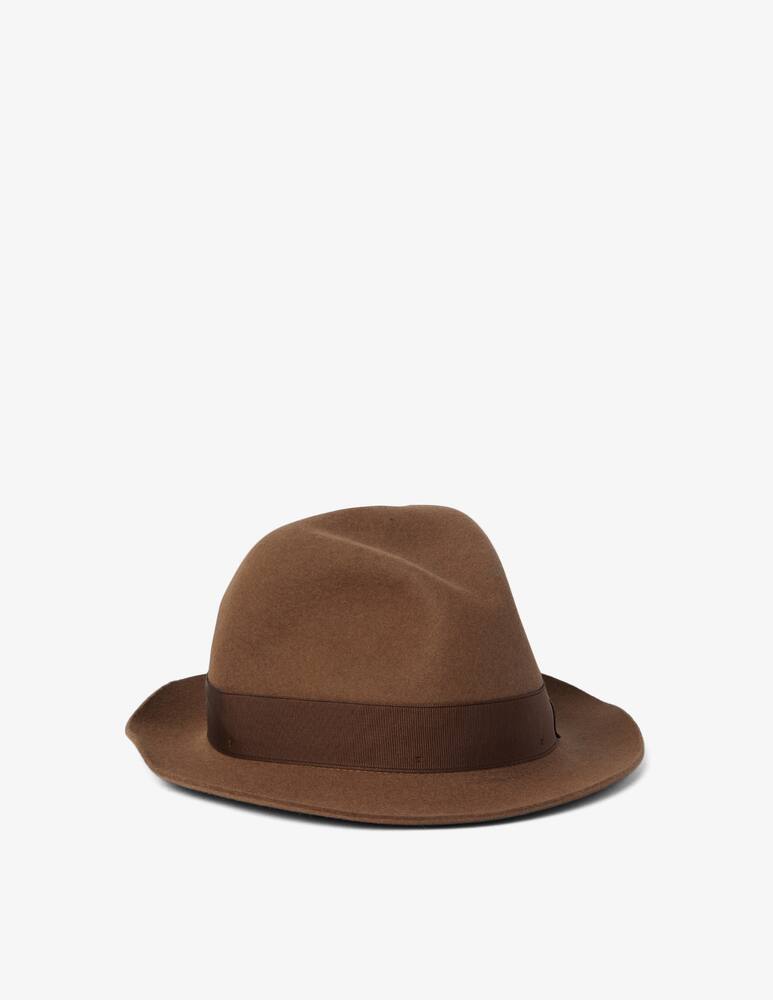 rinascente Borsalino Cappello trilby rasato tesa piccola