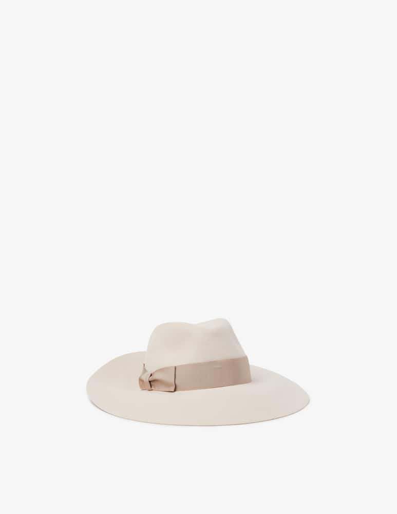 Borsalino Feltro rasato sfoderato cinta cannete 4 cm - immagine 2 Borsalino Feltro rasato sfoderato cinta cannete 4 cm - immagine 2